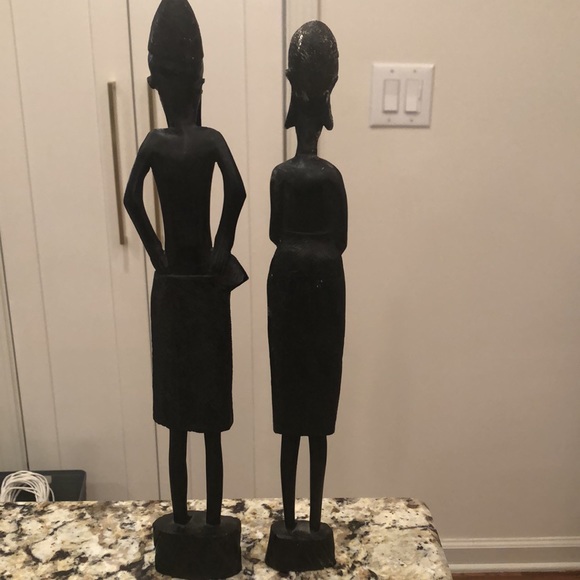 African tribal carved statues. Phenomenal. - Picture 7 of 12